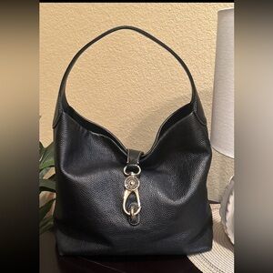 Dooney & Bourke Black Hobo Shoulder Bag